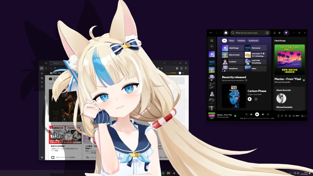MateEngine - かわいいインタラクティブデスクトップアニメガールアプリ