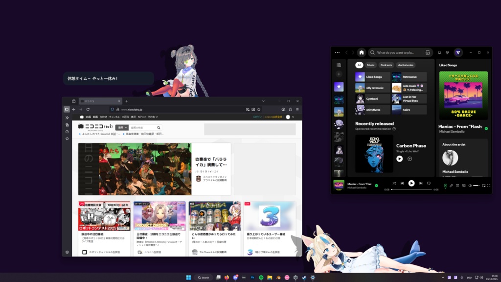 MateEngine - かわいいインタラクティブデスクトップアニメガールアプリ
