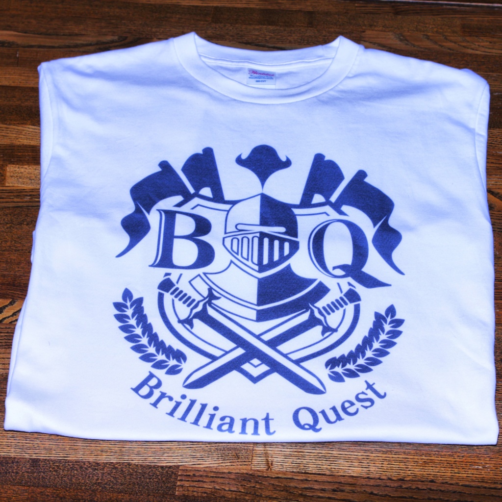 Brilliant Quest Logo オリジナル Tシャツ