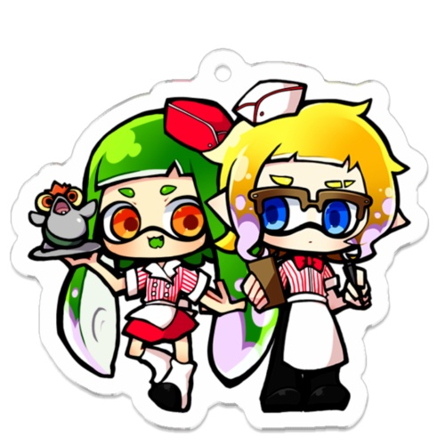 ダイナーカフェ風アクキー