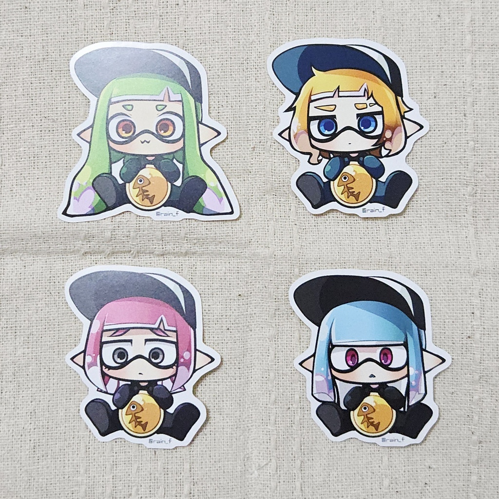 バイトウェーダーダイカットシール