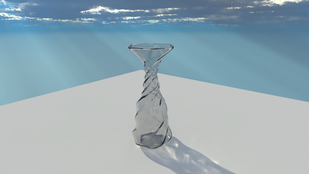 花瓶(スパイラル)