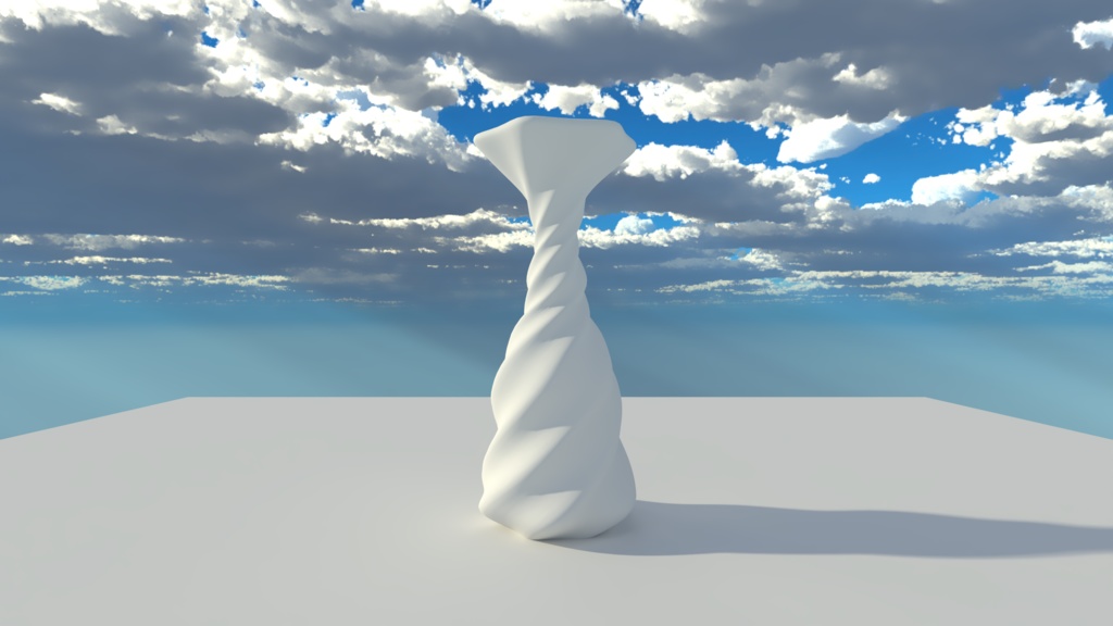 花瓶(スパイラル)