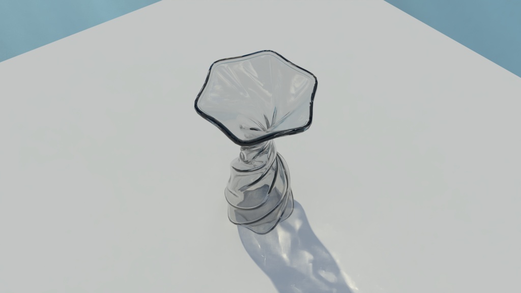 花瓶(スパイラル)