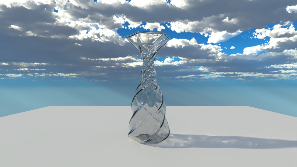 花瓶(スパイラル)