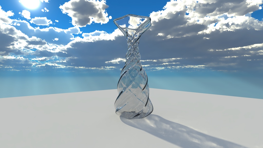 花瓶(スパイラル)