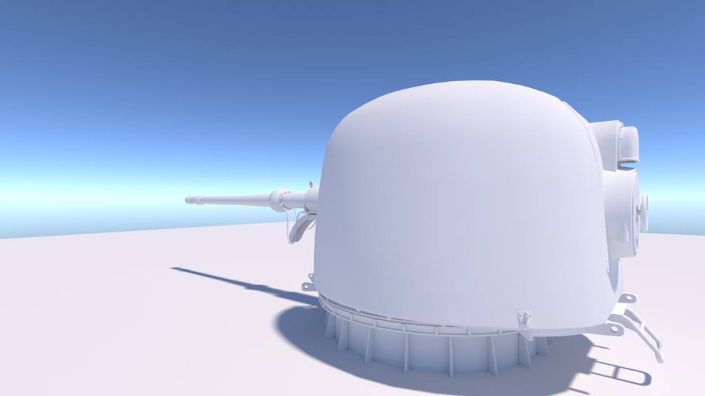 オート・メラーラ76mmコンパクト砲(アーマチュア付きver)