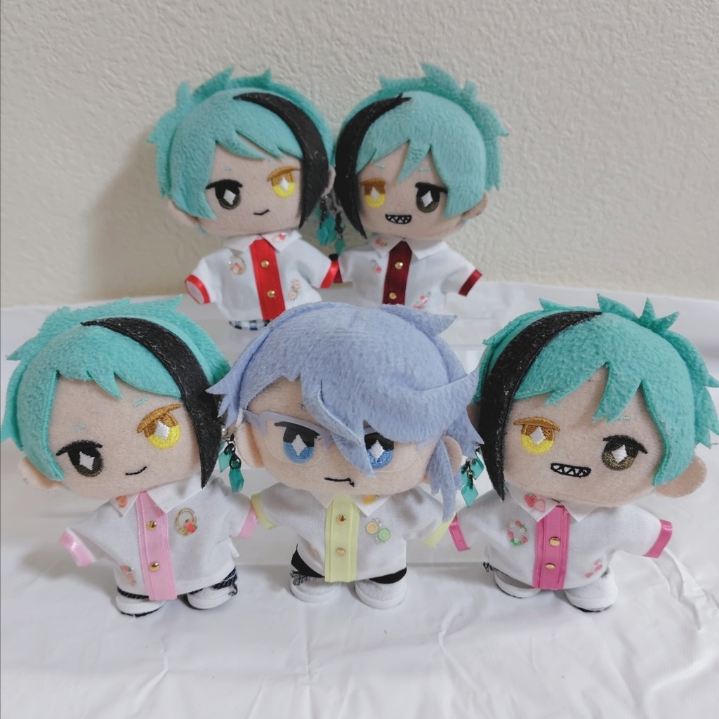 爽やかフルーツ✕白シャツ (10cmぬい用)