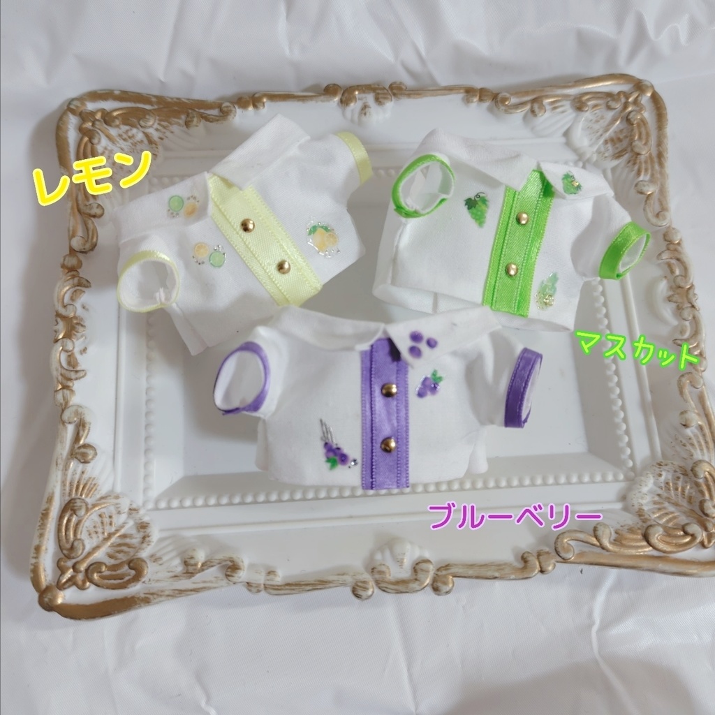 (にじぱぺっと用) 爽やかフルーツ✕白シャツ