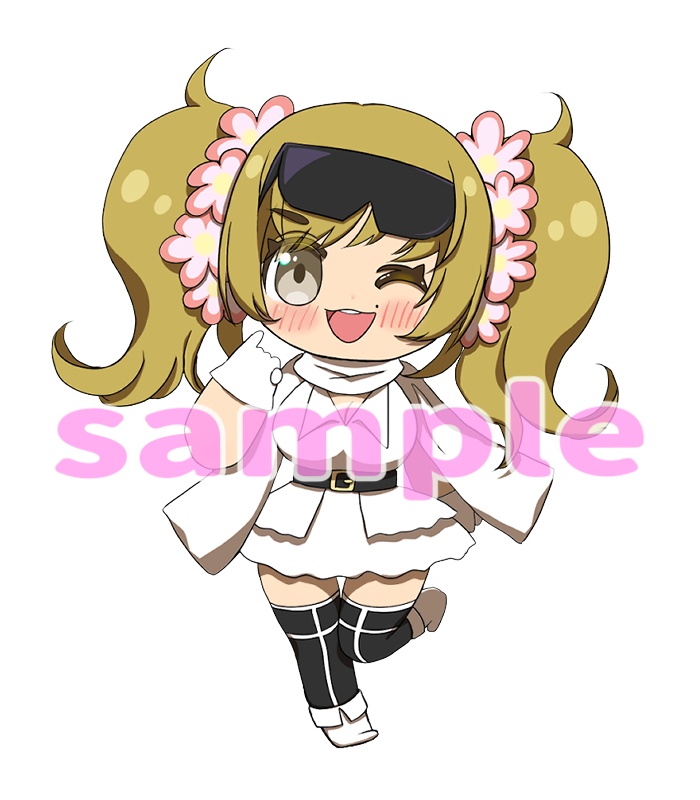 【SDVX】すーぱーアイドル☆ミツル子 アクリルキーホルダー