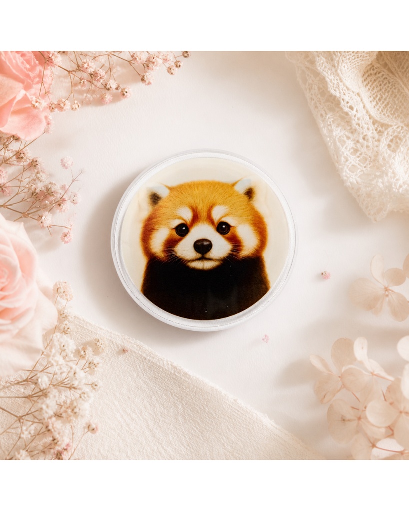 レッサーパンダ まんまるマグネット