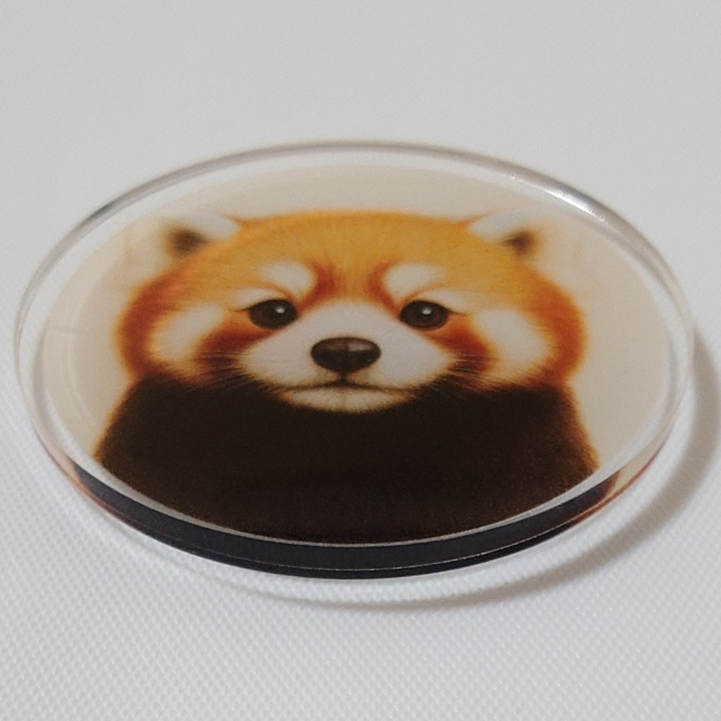 レッサーパンダ まんまるマグネット