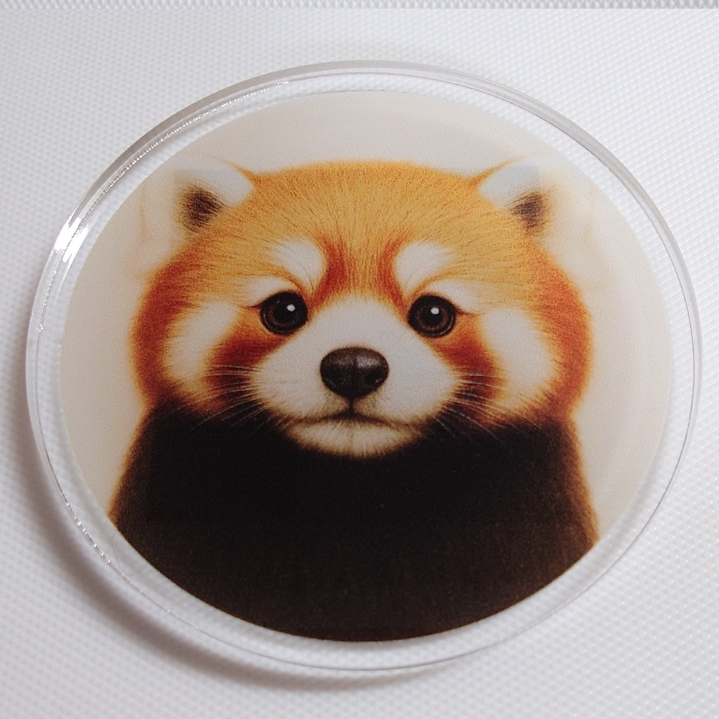 レッサーパンダ まんまるマグネット