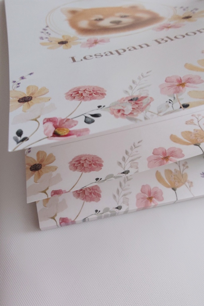 Lesapan Bloom|おまけ付き お花畑メモ帳(ver.1)