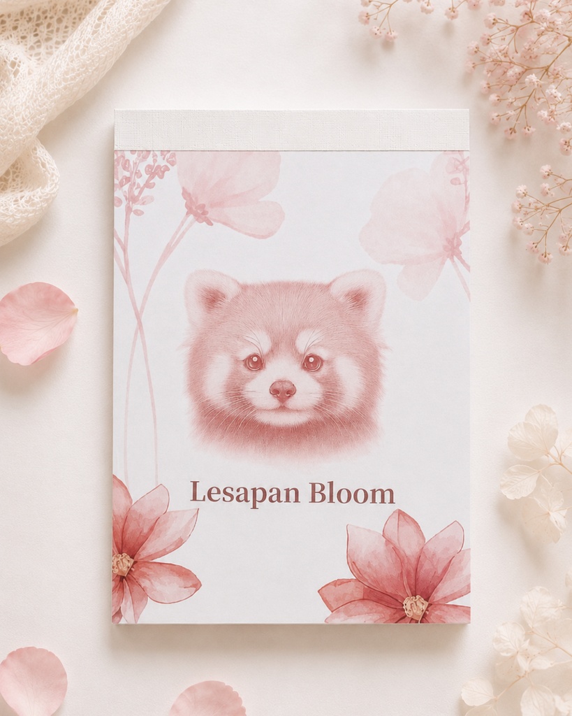 Lesapan Bloom|おまけ付き ふんわりメモ帳(ver.1)
