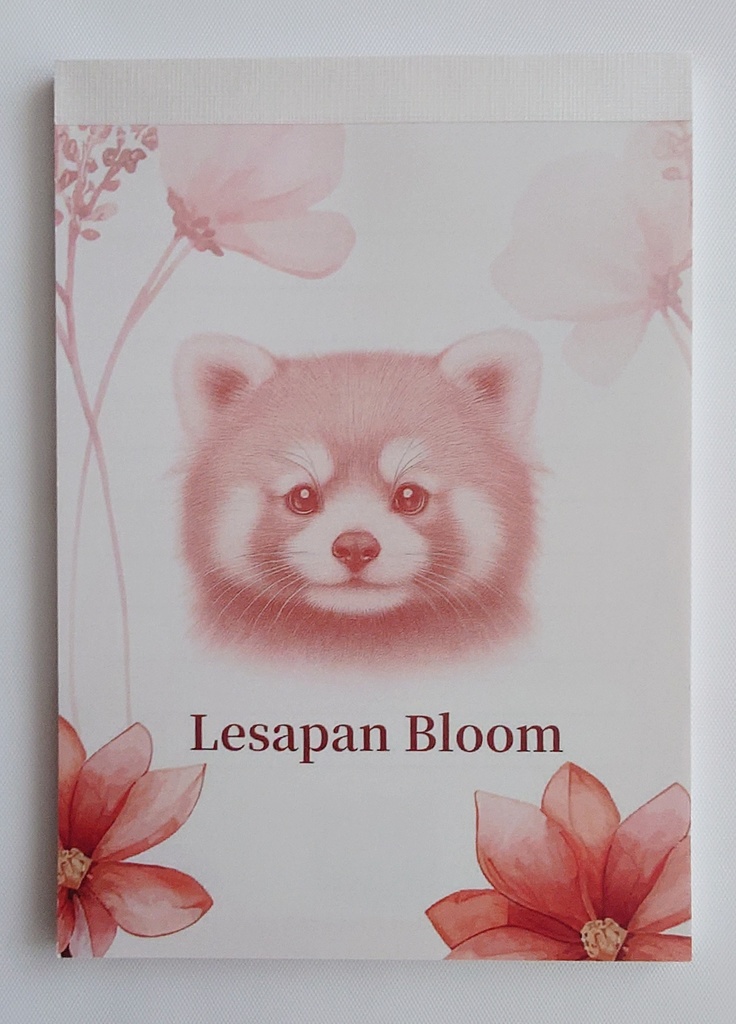 Lesapan Bloom｜おまけ付き ふんわりメモ帳（ver.1）