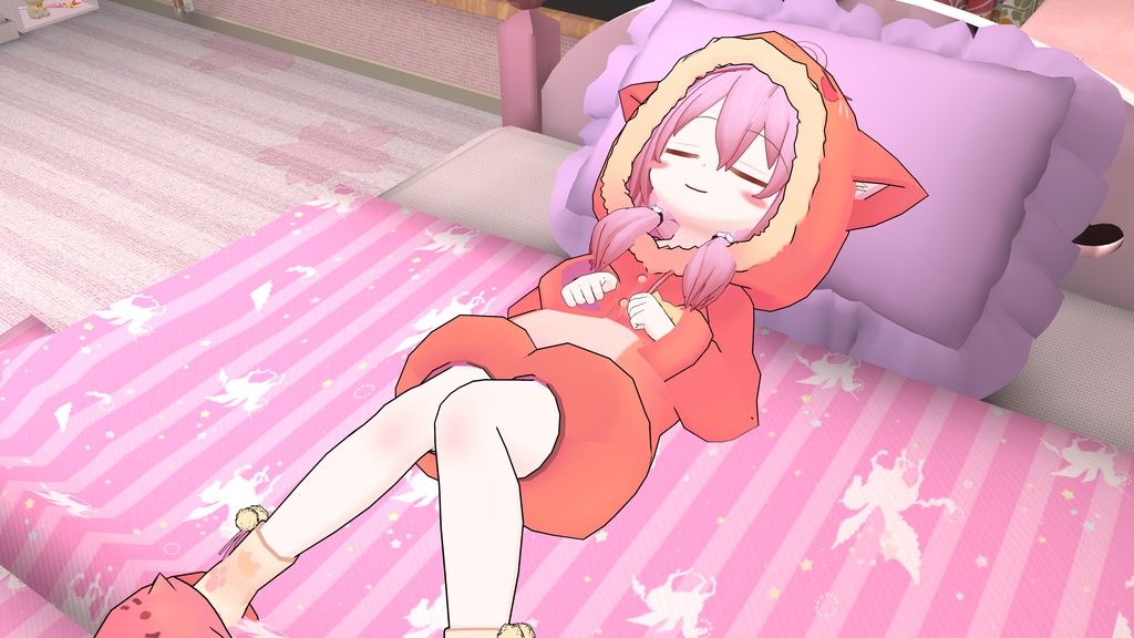 オリジナル3Dモデル「ネム」