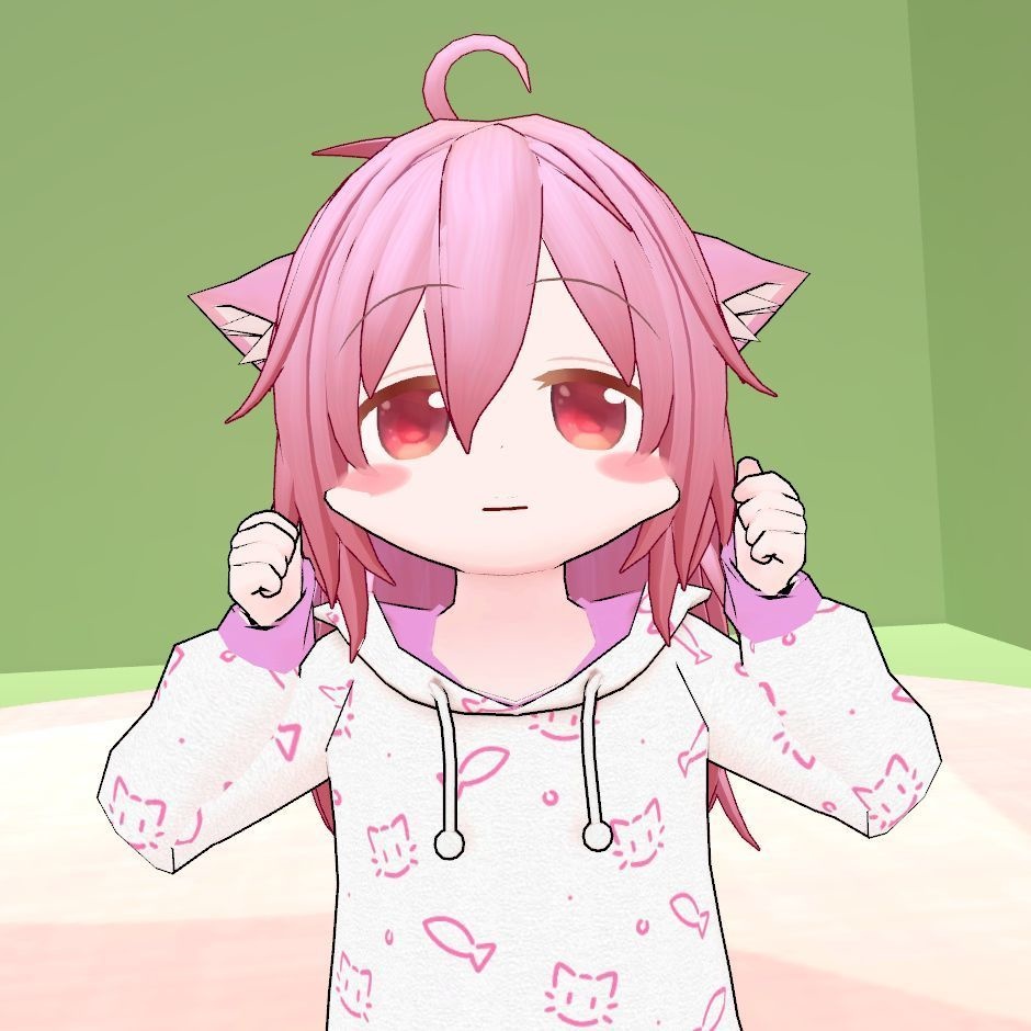 オリジナル3Dモデル「ネム」