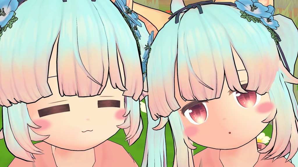 オリジナル3Dモデル「プティシラ」