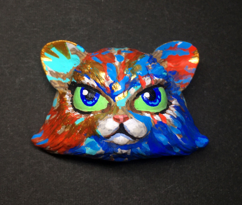 ガンギマリ猫ちゃん