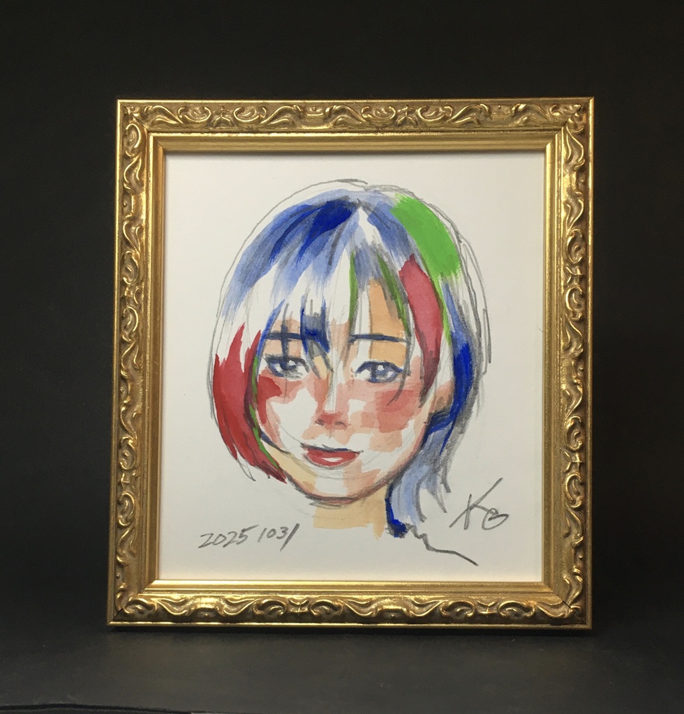 優しい光（直筆作品）