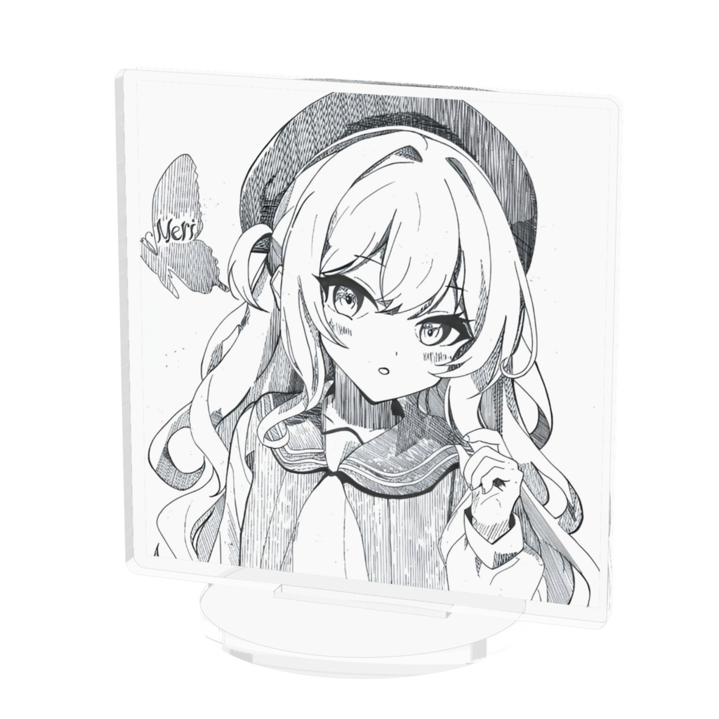 ツンデレ少女 アクリルフィギュア70×70mm