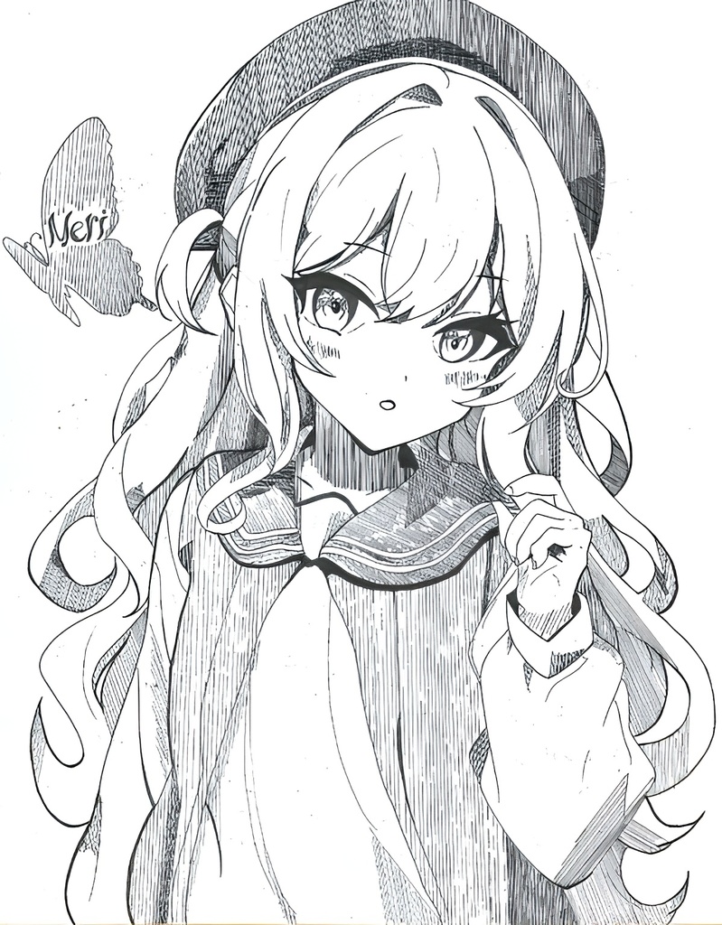 『ツンデレ少女』アイコンor壁紙