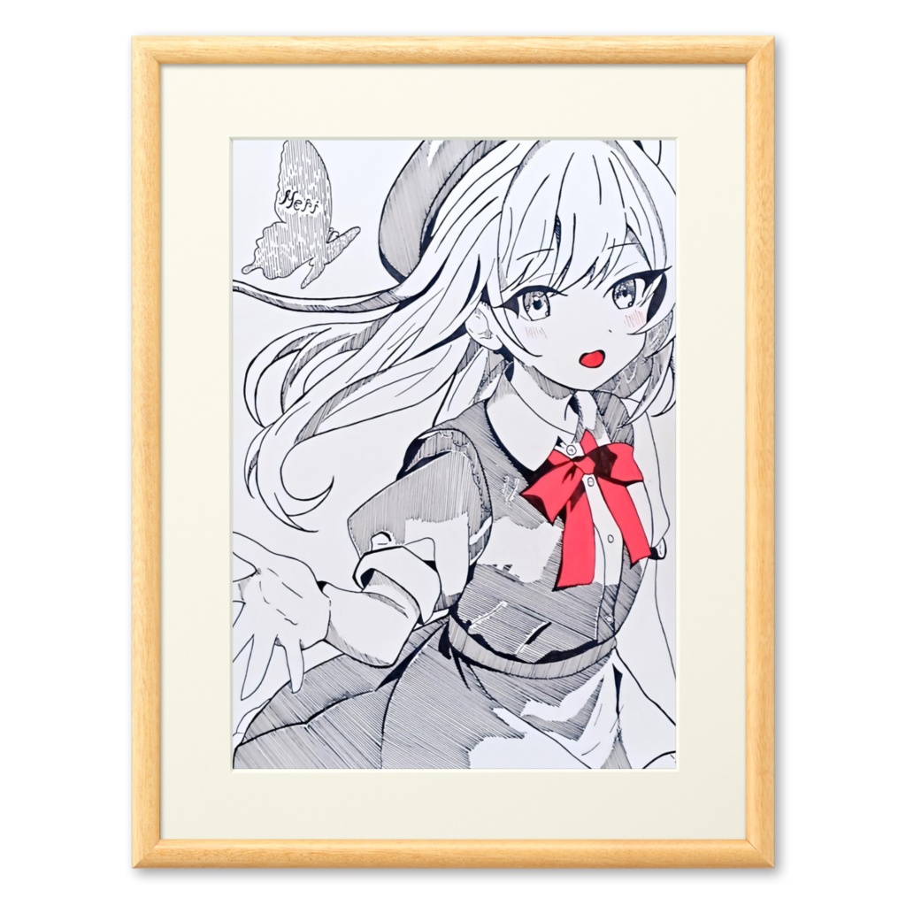 『その手に引かれて僕は』複製原画