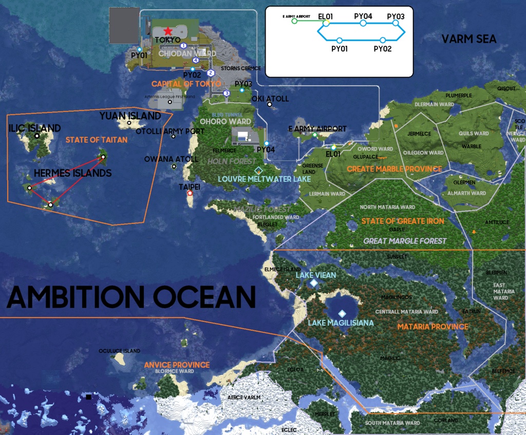 アルティスの建国クラフトワールドマップ ファイル