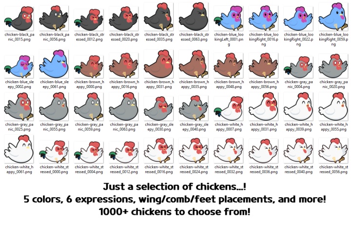 chikkuns (Chicken) Assets