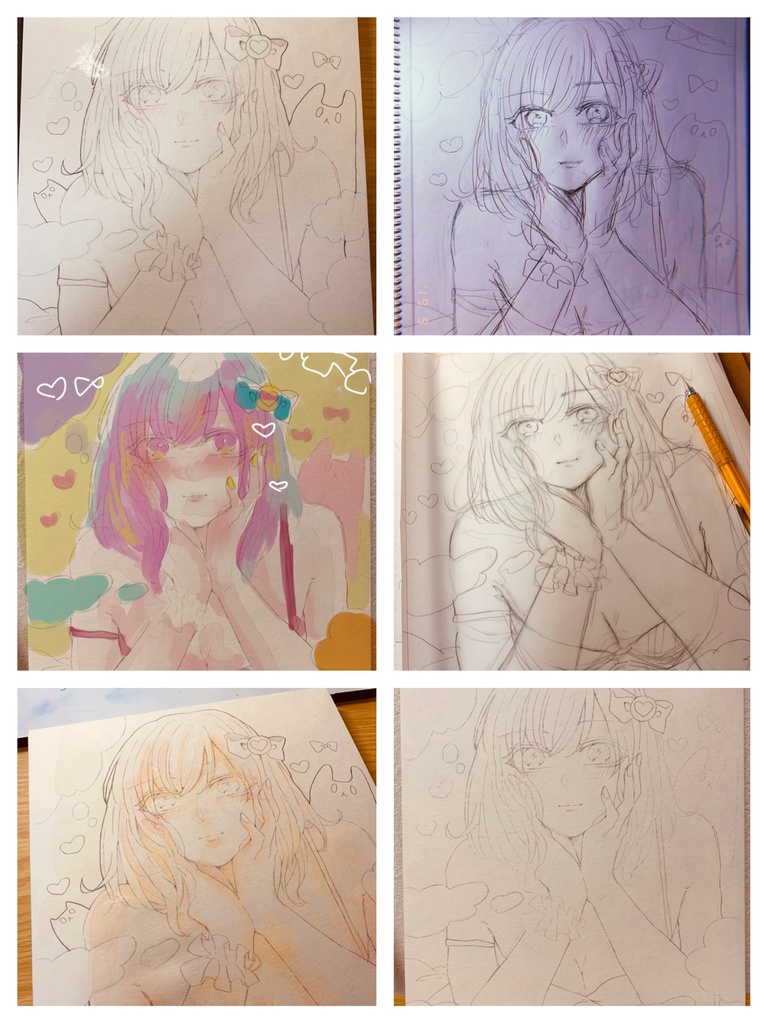 【原画】目覚まし魔法少女