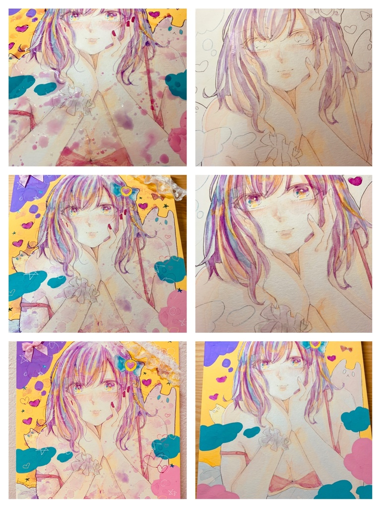 【原画】目覚まし魔法少女