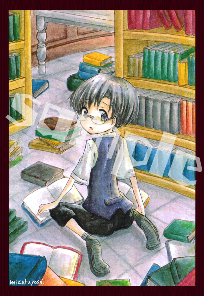 創作ショタ ポストカード