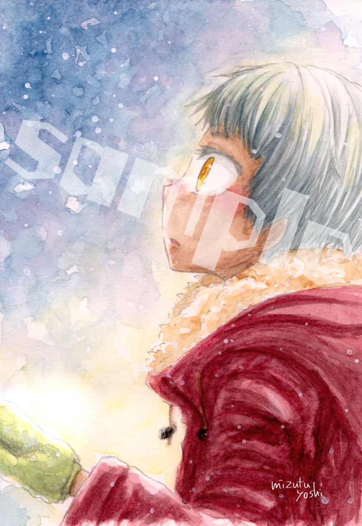 創作ショタ ポストカード