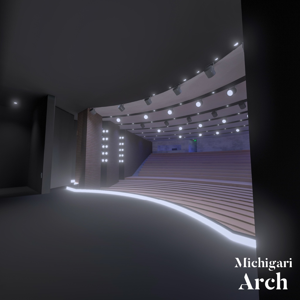 【VRワールド】Michigari Theater -講堂-