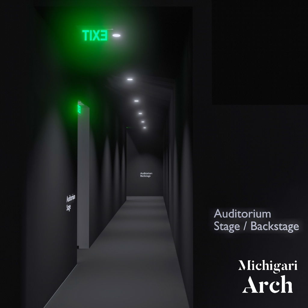 【VRワールド】Michigari Theater -講堂-