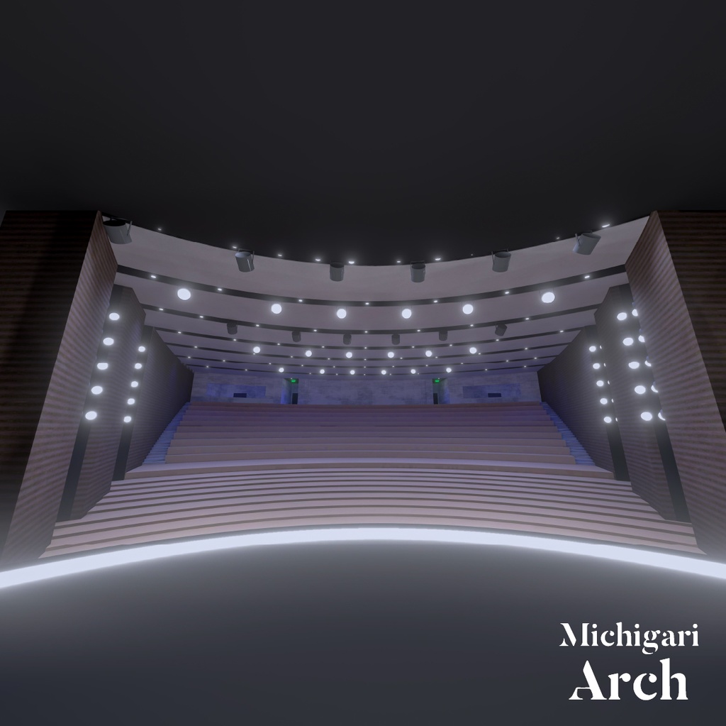 【VRワールド】Michigari Theater -講堂-