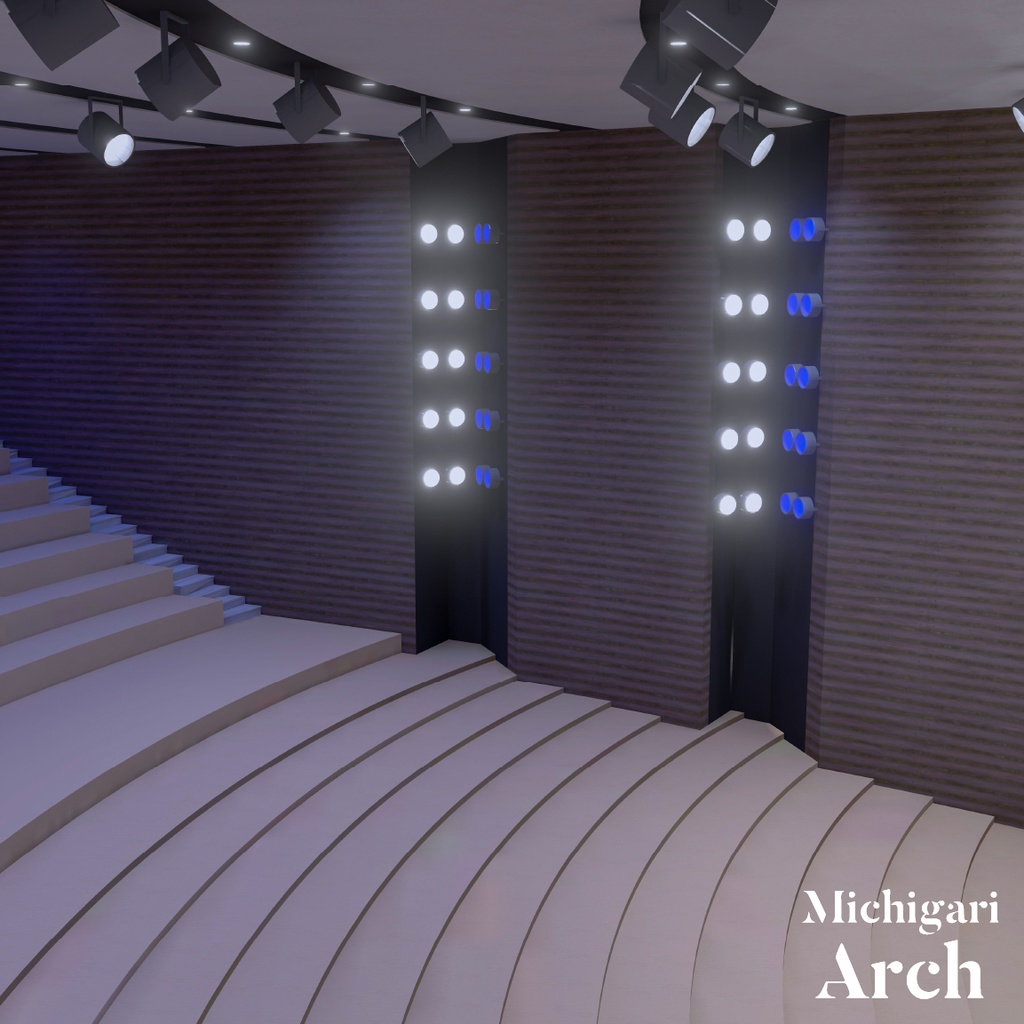 【VRワールド】Michigari Theater -講堂-