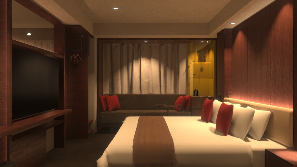 【VRワールド】Tokyo Hotel Room