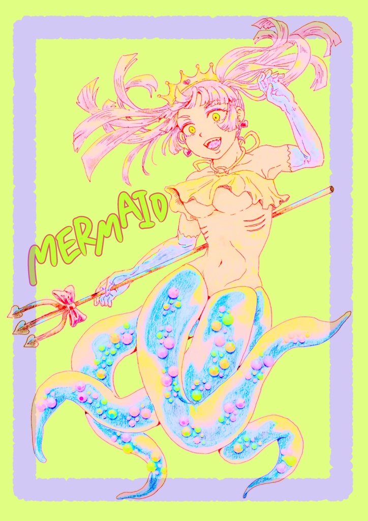 溢れる南の海の魔女シャツ