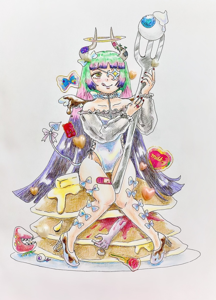 悪魔の恋愛妄想キーホルダー