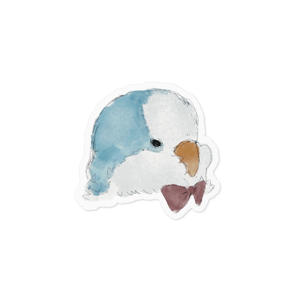 リボンオキナインコ ブルー
