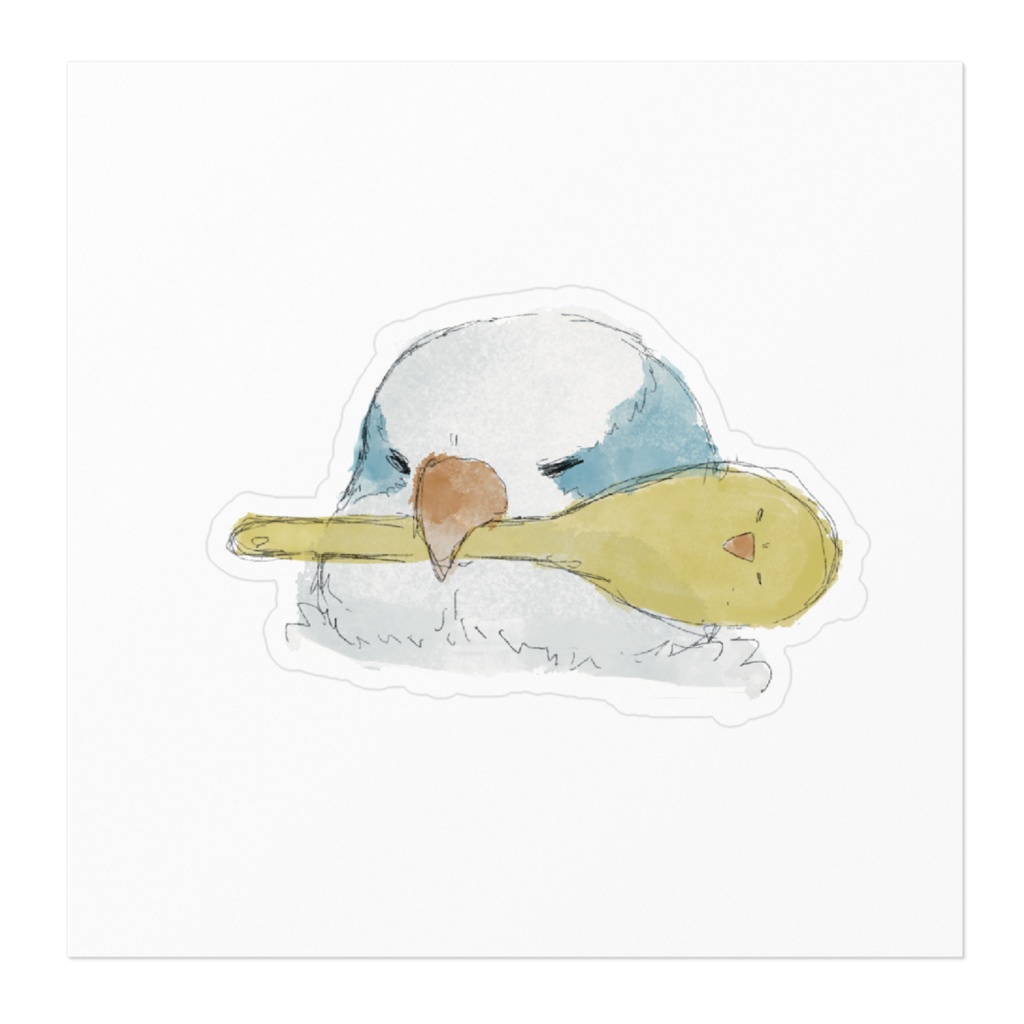 遊びたいオキナインコ ブルー