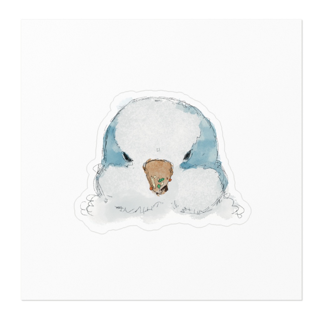 もぐもぐオキナインコ ブルー