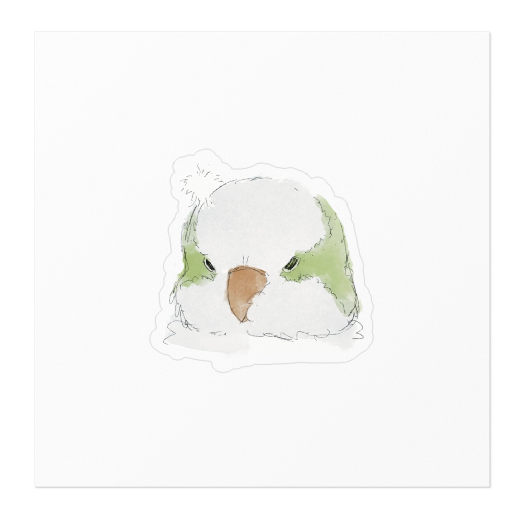 ほわ毛オキナインコ グリーン