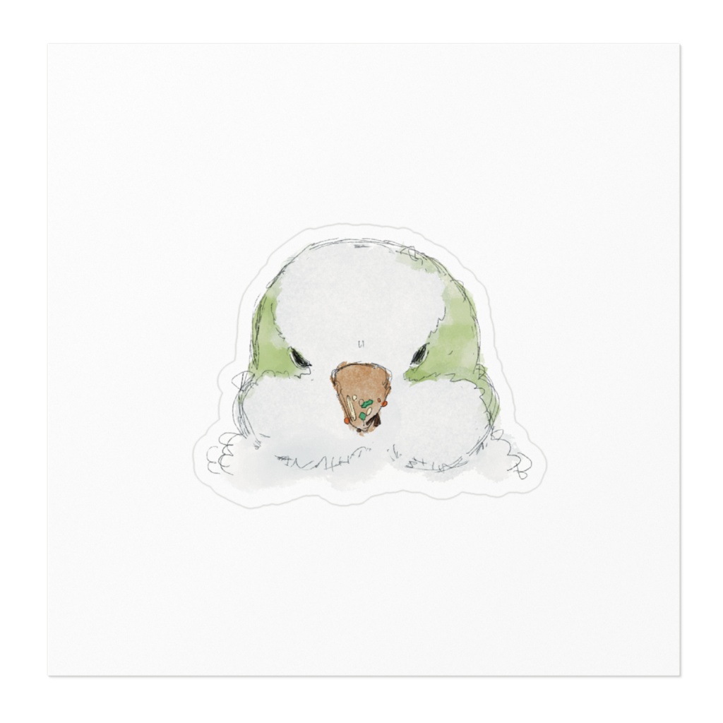 もぐもぐオキナインコ グリーン