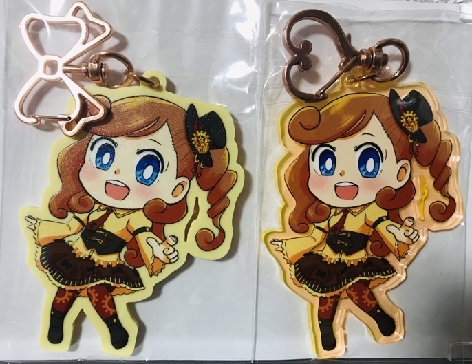【送料安版】スチパンカトリーちゃんアクキー