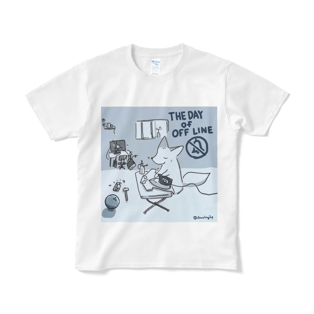 オフラインの日Tシャツ