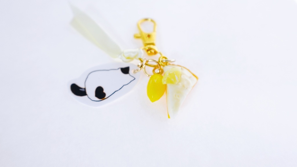 レモンパイチャーム(ネコちゃん付き)