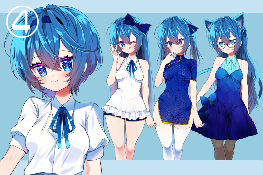 すずきつづみ立ち絵まとめ